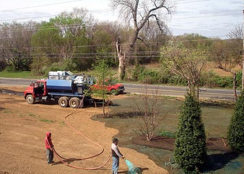 Commercial Landscape Services - Hydro Seeding